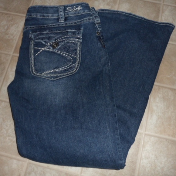 silver jeans size 36